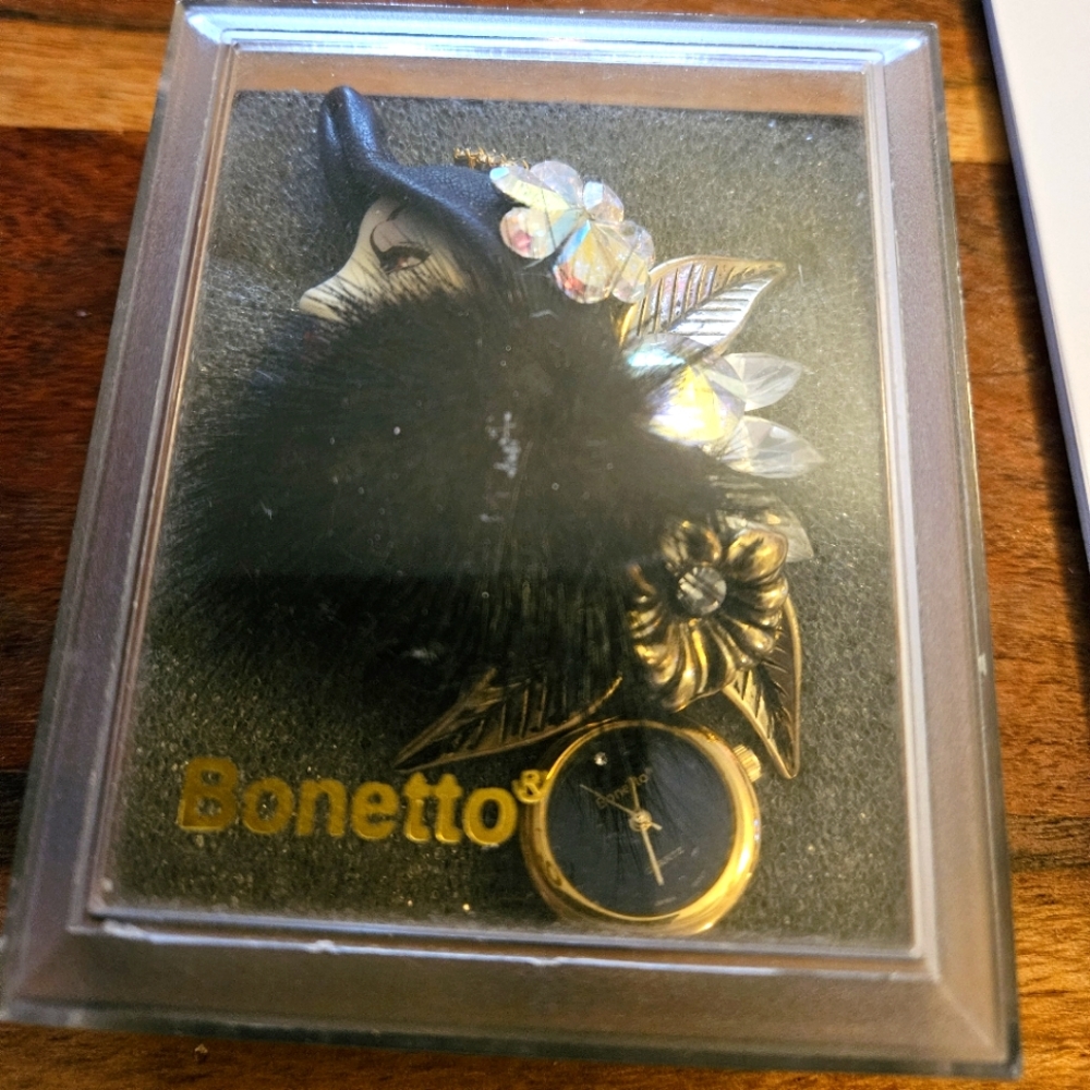 Vintage "DOUBLE DUTY TIMEPIECE" Watch by Bonetto